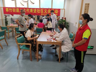 翠竹街道健康義診進社區(qū) 服務(wù)群眾暖人心